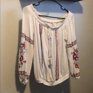 Xhilaration Off-Shoulder long sleeve